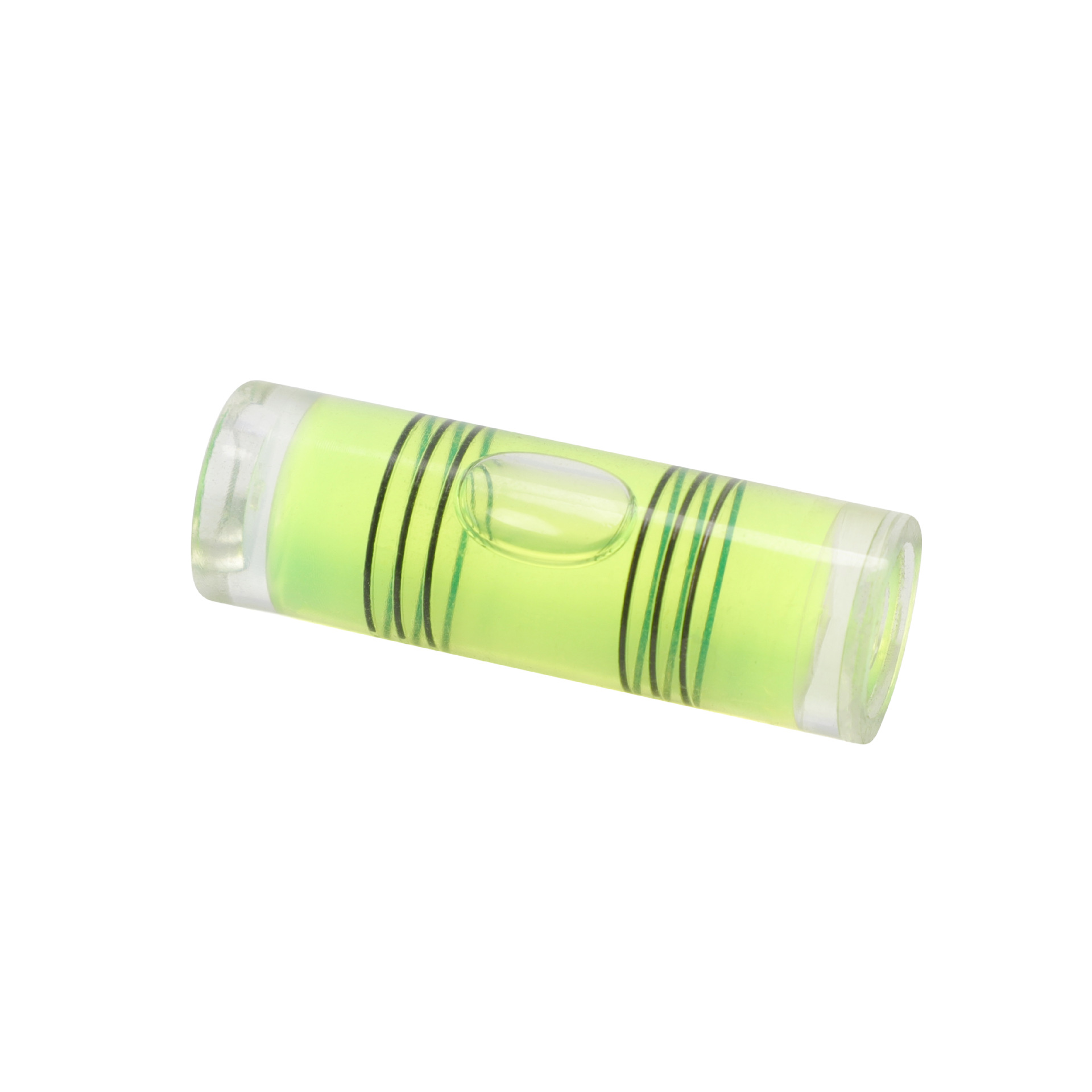 厂家批量供应直径9.5X40mm有机玻璃圆柱水准泡 水平泡 水平仪