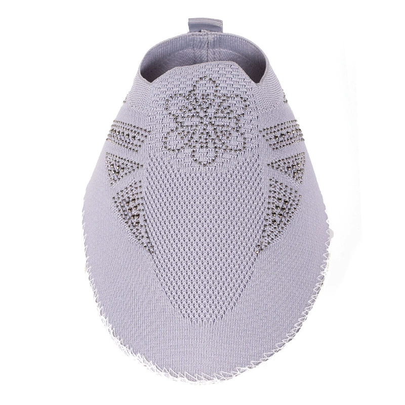 Vamp Flyknit полуфабрикаты Vamp горячие женские носки со стразами, обувь с готовым верхом, обувь Vamp, верх на заказ