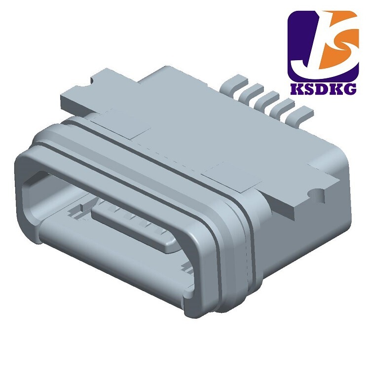 IPX7 USB socket patch electrical appliances waterproof USB interface communication equipment USB socket waterproof IPX8