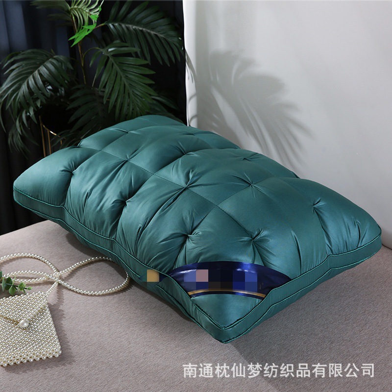 枕头48x74cm五星级酒店扭花枕芯不塌陷护颈椎家用一对护颈枕批发|undefined