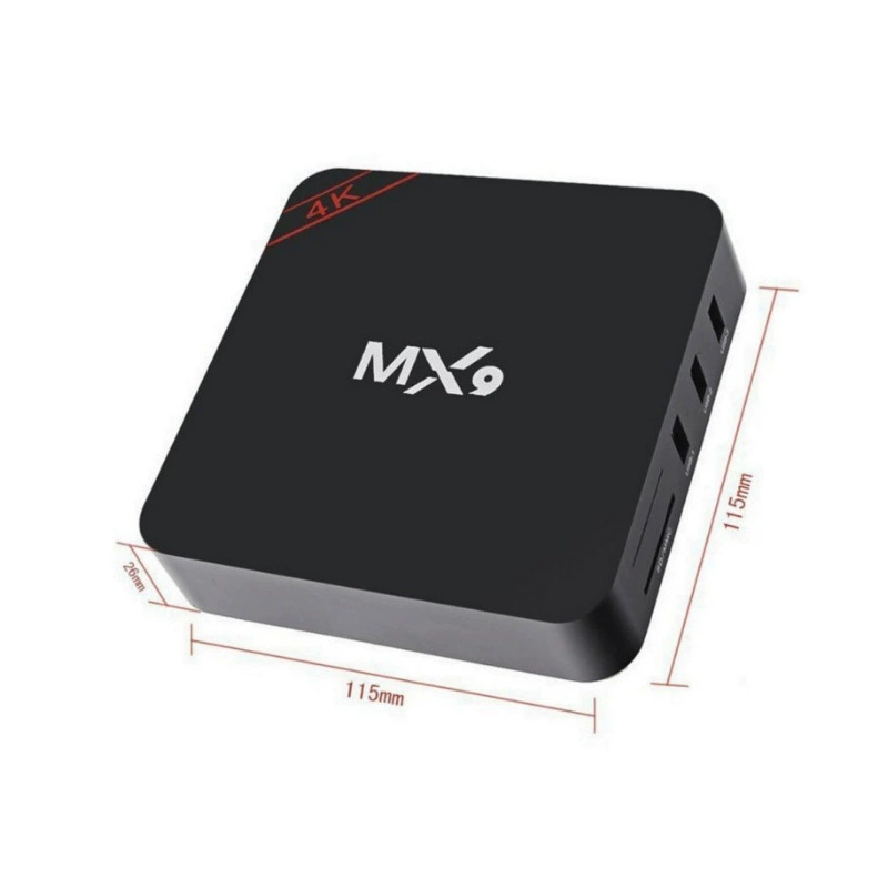 MX9 Android WIFI+16GB4K ТВ-бокс RK3228A сеть ТВ-приставка ТВ-бокс внешняя торговля экспорт