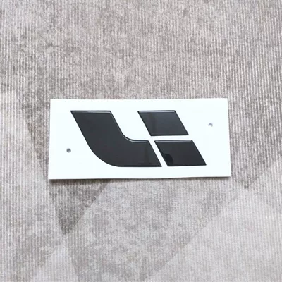 One Hood Logo, Rear Logo, Car logo - replacement-can-be-shipped-on-behalf-of-others-bright-black-front-mark