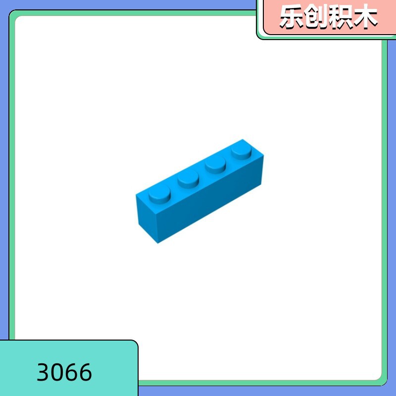 [50g Starting Sale] 3066 Small Particle Building Blocks Compatible with Lego Assembled 3010 Building Blocks 1*4 Foundation Bricks