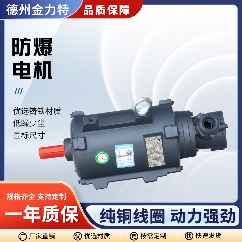 金力特现货YBF-7124-370W三相异步电机YBF防爆电机