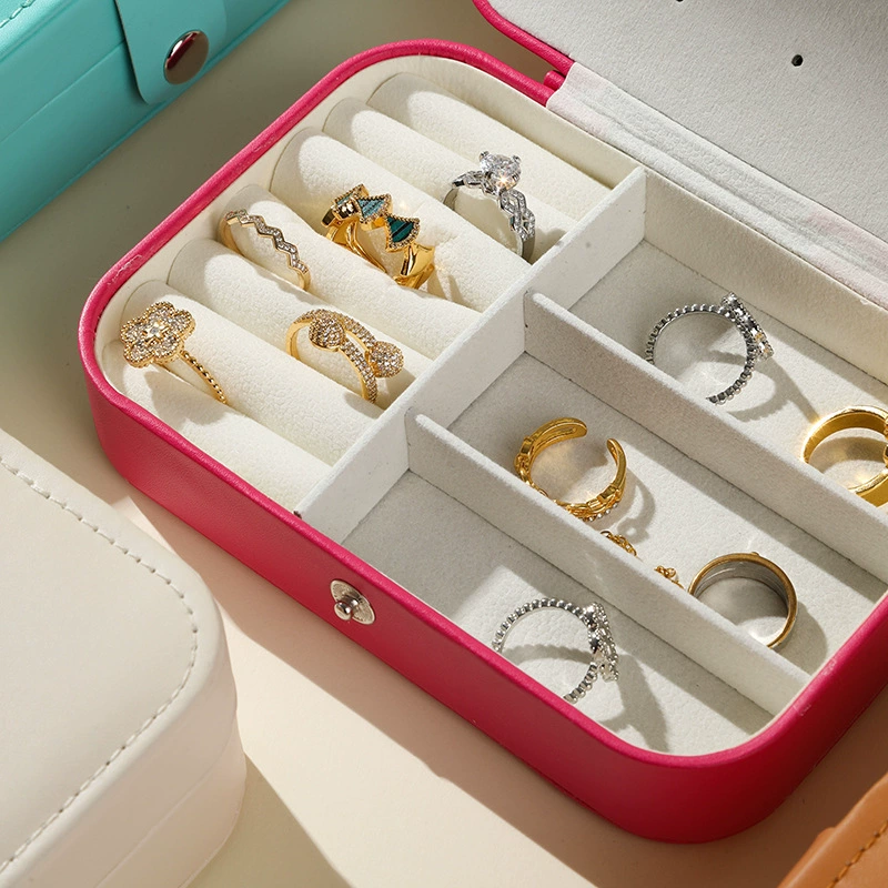 Jewelry Box Travel Ring Storage Box Portable from Yomiego