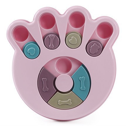 Amazon nuevo juego de puzzle para perros alimentador anti-asfixia entrenamiento tazón de comida lenta tazón para perros tazón para perros artículos de mascotas