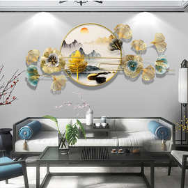 新中式墙面装饰客厅电视沙发背景墙饰餐厅福花壁挂创意墙壁饰挂件