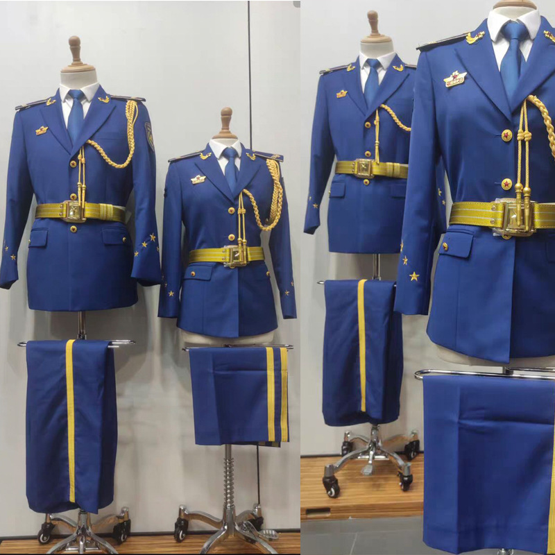 Campus flag-raising team uniform, flag-raising personnel marching band performance uniform, flag-raising ceremony costume, national flag guard team ceremonial dress Campus flag-raising team uniform, flag-raising personnel marching band performance uniform, flag-raising ceremony costume, national flag guard team ceremonial dress