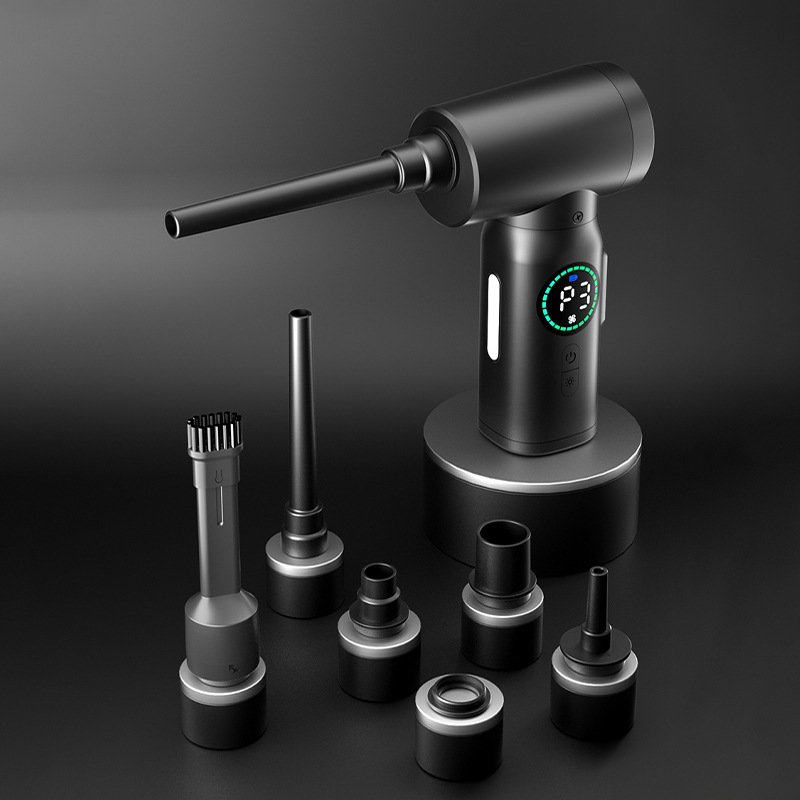 Car-mounted dust blower, household cleaning wireless portable vacuum cleaner, multifunctional blower and vacuum cleaner, air pump with vacuum function