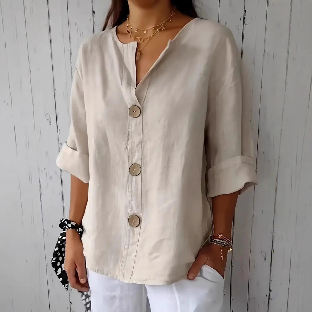 亚马逊新款时尚欧美跨境宽松短袖秋季女装