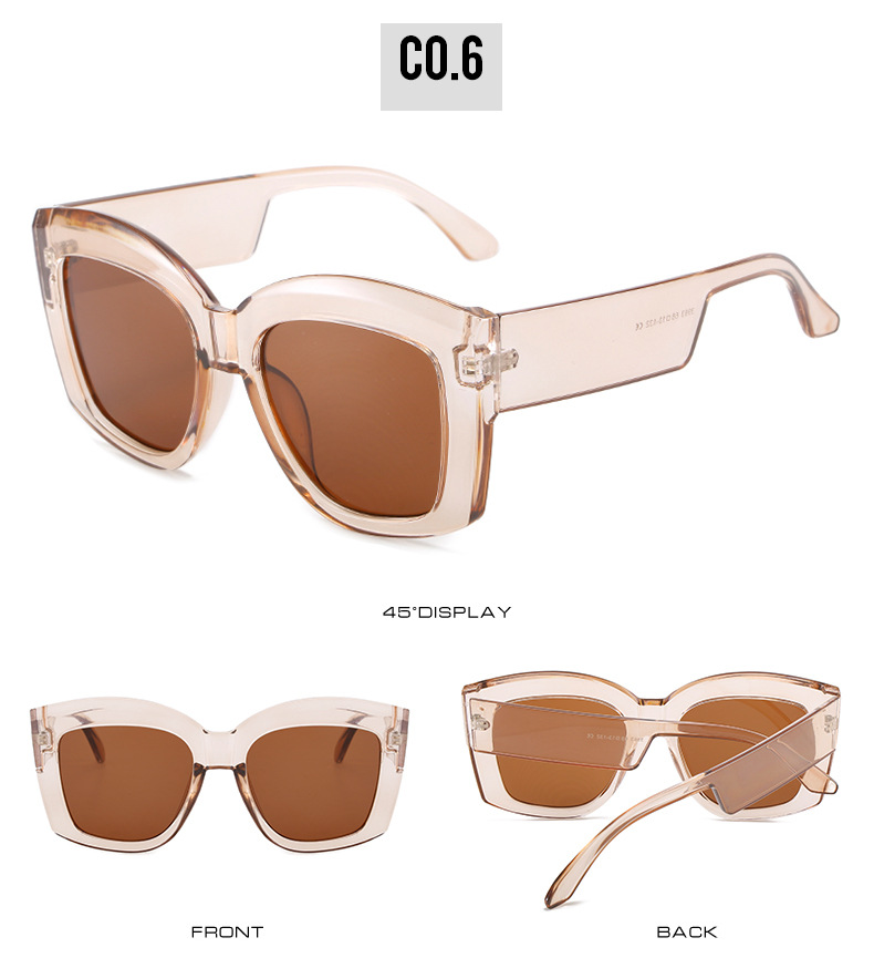 Trendy Women's Square Frame Sunglasses For Personalized Style_voghion.com