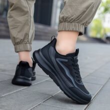 男士网面休闲鞋闲网面运动鞋男透气抗菌防臭休闲鞋