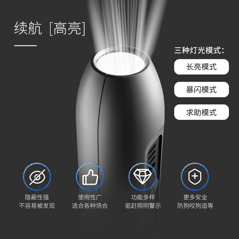新款熱銷超聲波驅狗器手持防咬驅逐棒止吠器跨境便攜式訓狗器
