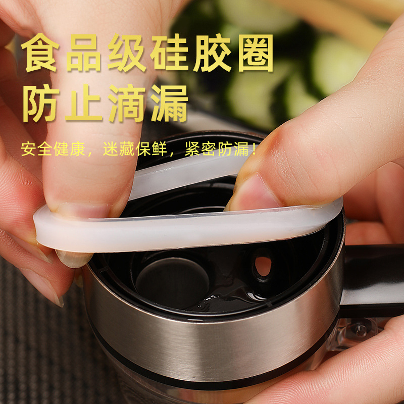 Direct factory supply: Stainless steel oil nozzle, high-capacity glass oiler, leak-proof design—available in bulk.