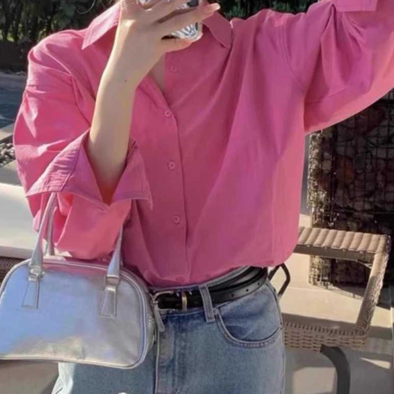 2025爆款新款慵懒防晒衬衫女长袖百搭休闲外套夏新款女装其它其他|undefined