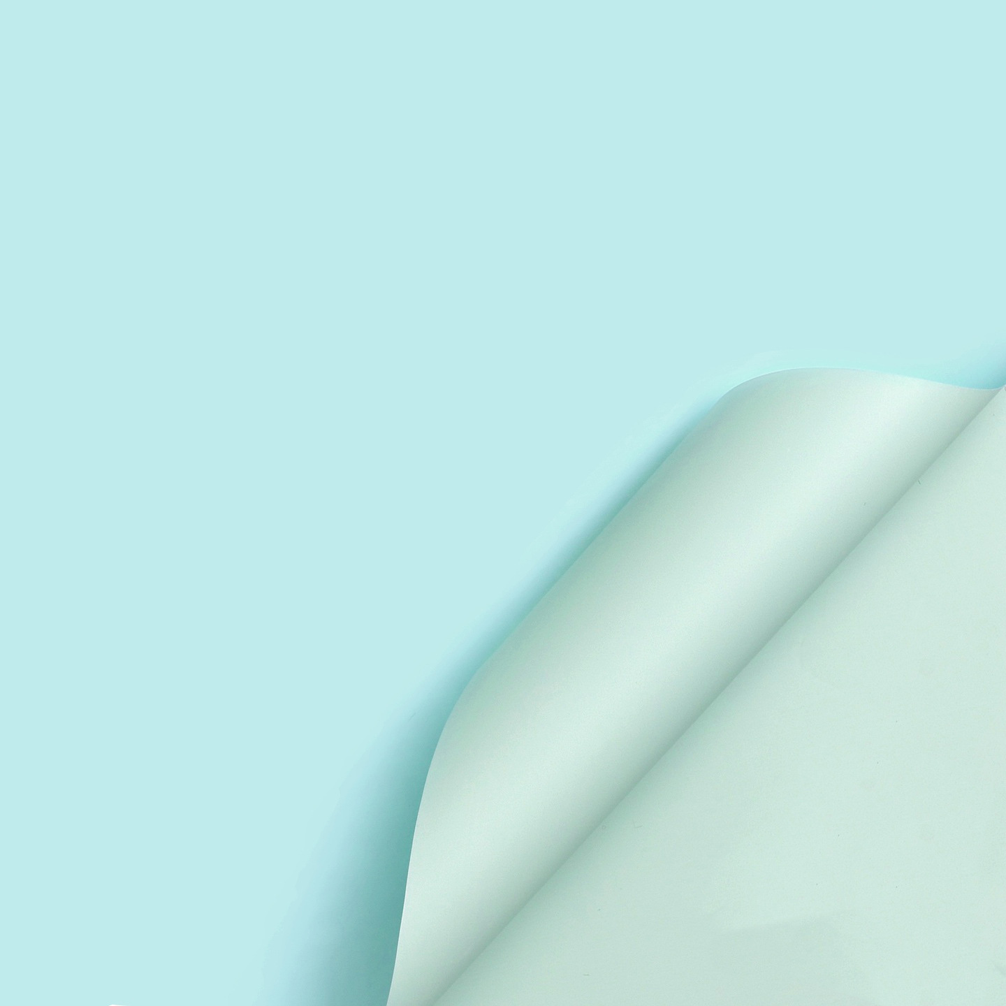 Li Zhiran Papel Ouya impermeable bicolor 56*56 Apertura de la canasta de flores Material Ramo Papel de embalaje al por mayor Spot