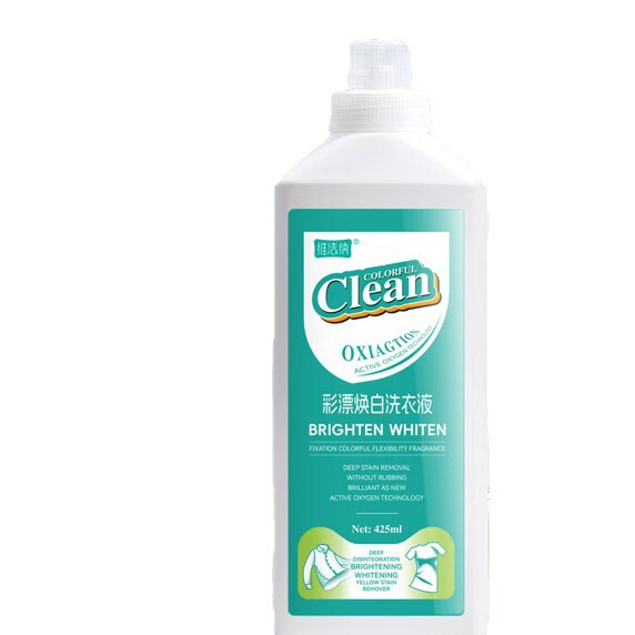 【活氧去渍】维洁纳彩漂洗衣液衣白净有氧泡洗液白衣去黄留香去污|undefined
