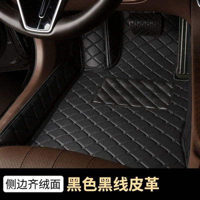 Ayaqaltılar (Kovriklər) for driver and passenger seats - huiqi-black-with-black-stitching-single-layer-standard-drivers-side-mega-discount-sale