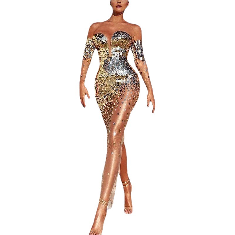 Vestido de Noche Elegante y Gracioso para Mujer, Estilo Hada, para Reuniones Anuales, Primavera 2025