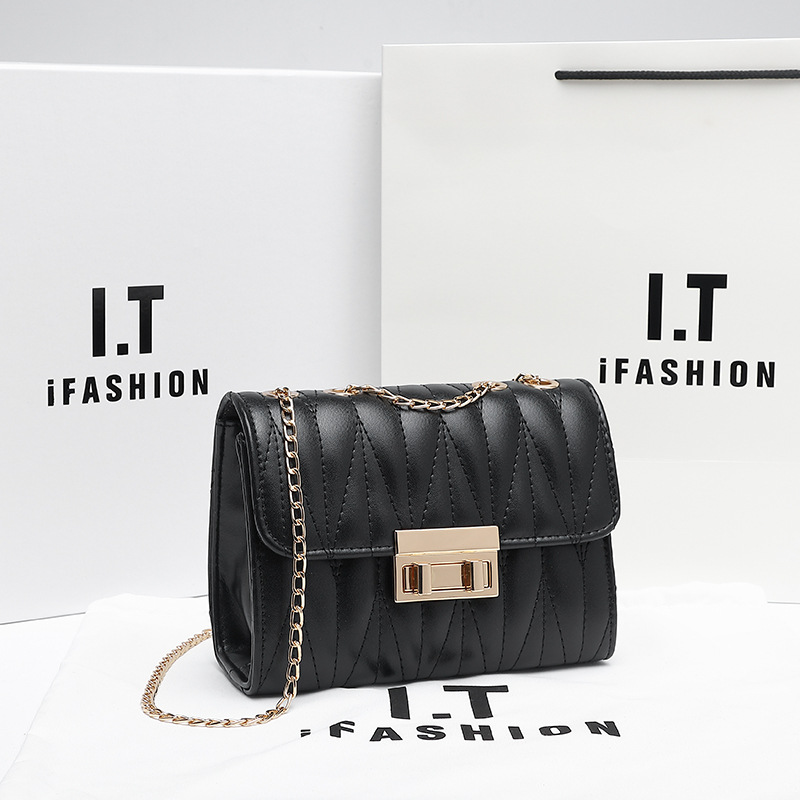 High texture chain bag 2022 new women's fashion trend Single Shoulder Messenger Bag