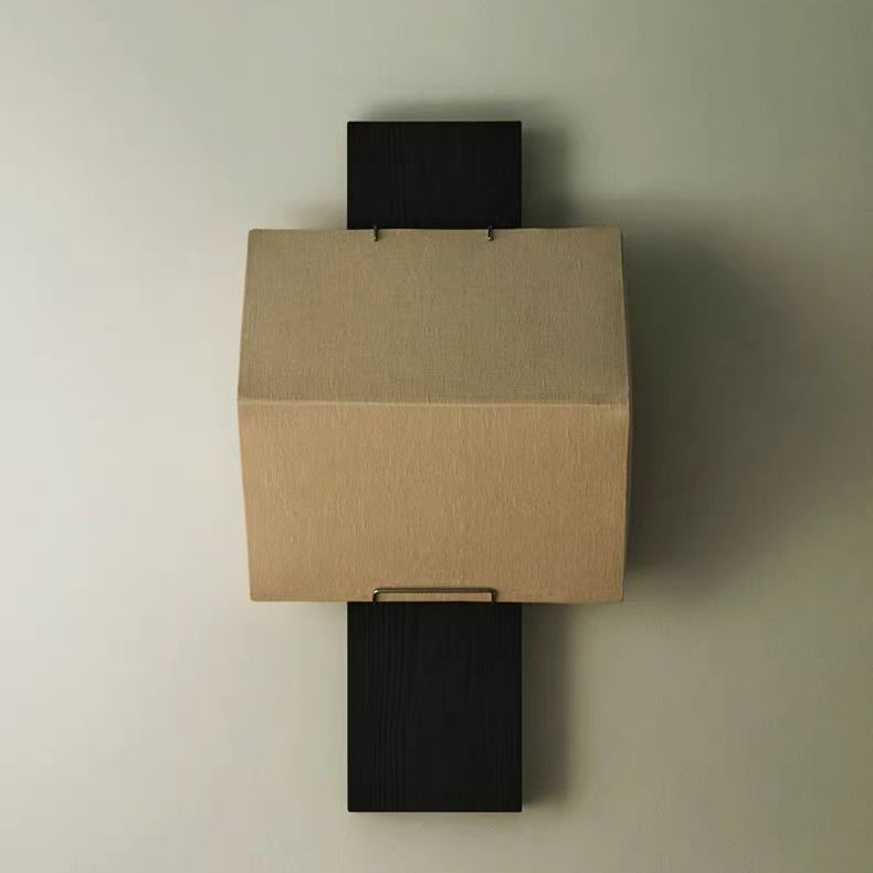 Used Designer Showroom Background Wall Japanese-Style Tea Room Restaurant Private Room Cafe Indoor Commercial Triangular Wall Lamp