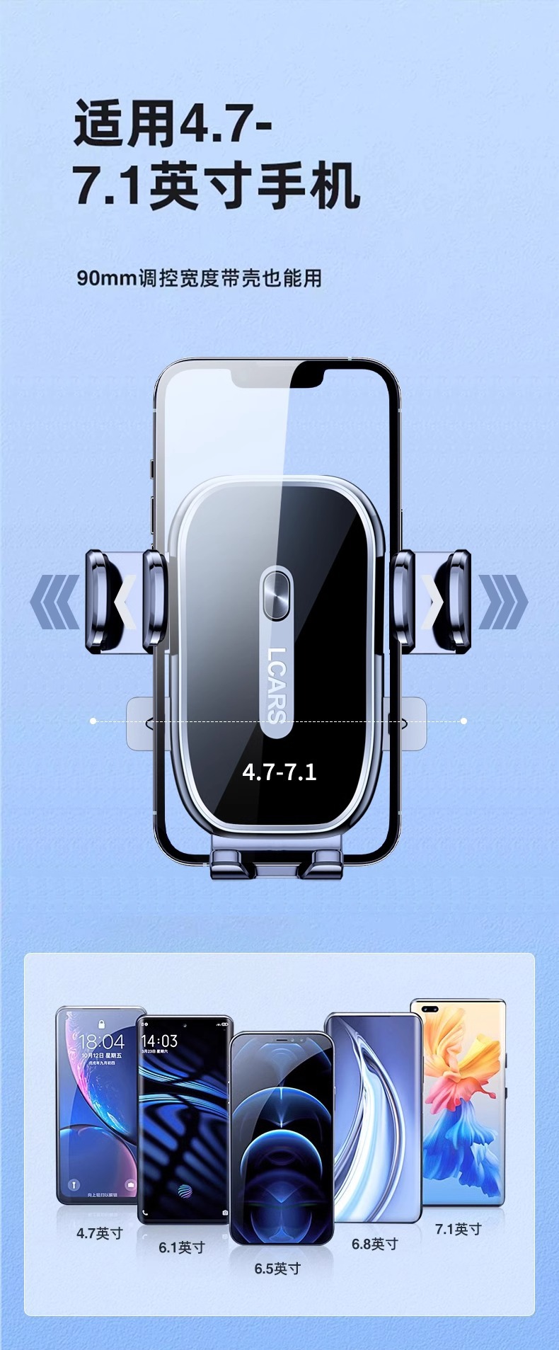 Electric Vehicle Mobile Phone Holder 2026 New Model Motorcycle Navigation Delivery Rider Dedicated Electric Bike Mount