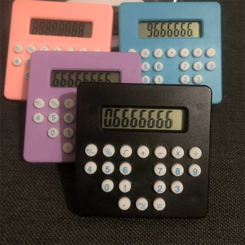 Супер маленький карманный калькулятор, маленький квадратный мини-экзамен для обучения студентов, портативный Счетный компьютер игрушечного типа