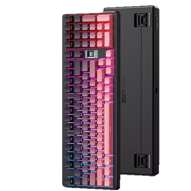 MCHOSE G98V2 カスタマイズされたメカニカル キーボード ガスケット 3 モード ホットスワップ可能なゲーミング メカニカル キーボード|undefined