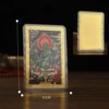 Green Tara-Painted Card [Green Tara Lettering on the Back] (Plastic Sealed)