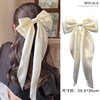 Hairgrip with bow, cloth, hairpins, hairpin, simple and elegant design