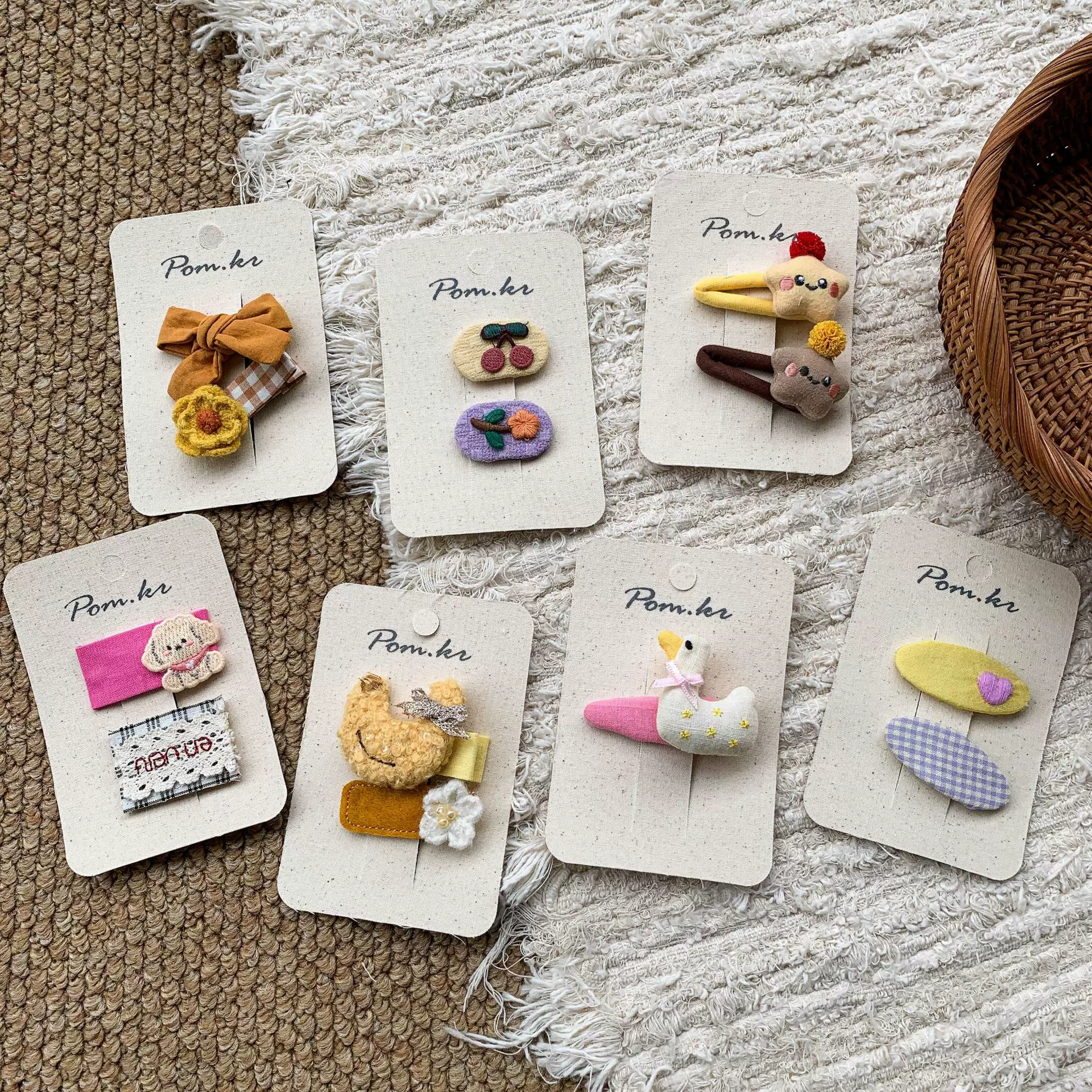 维木童装女童发夹可爱卡通2026新款儿童发卡婴儿女宝发卡发饰头饰