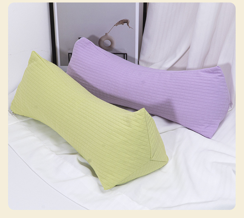 Buckwheat Hull Triangle Neck Pillow with Mugwort and Rose Filling Supportive Cervical Bed Pillow for Single Adult Use in use