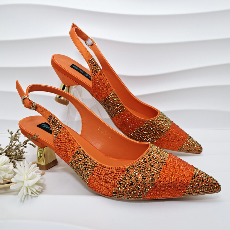 European and American Fashionable Pointed-Toe Shoes, Mid-Heeled Comfortable Women's Shoes, Wedding Shoes, Daily Commuting Shoes, Elegant, Comfortable and Versatile European and American Fashionable Pointed-Toe Shoes, Mid-Heeled Comfortable Women's Shoes, Wedding Shoes, Daily Commuting Shoes, Elegant, Comfortable and Versatile