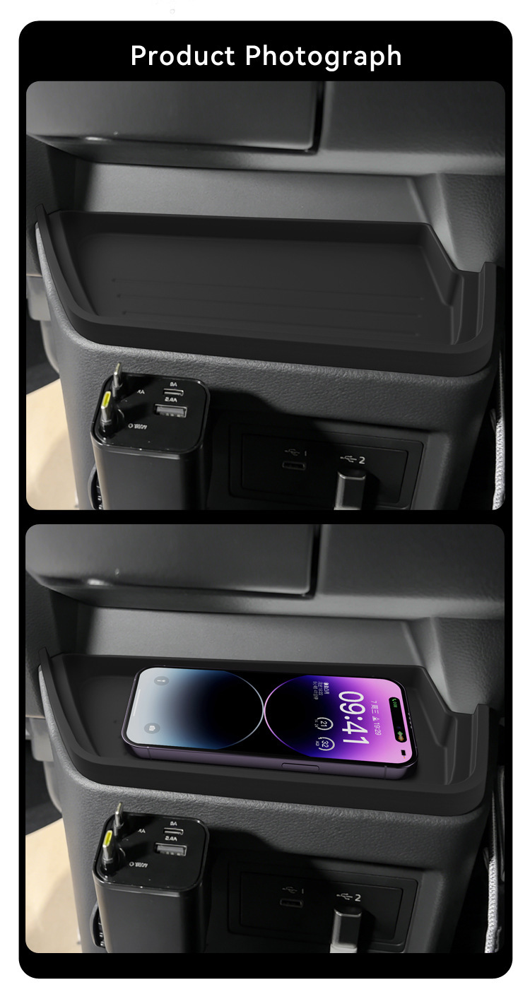 Suitable for 25 Models of Mitsubishi Delica Mini Central Control Storage Boxes Delica Mini Protective Anti-Slip Car Accessories