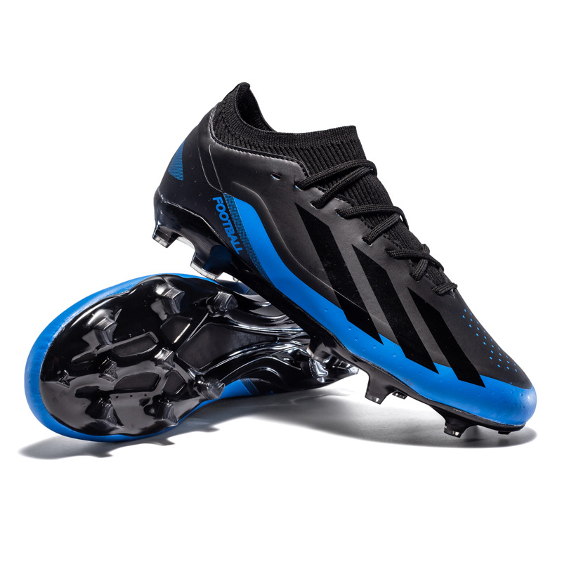 Zapatos de fútbol juveniles unisex para exteriores, para entrenamiento en césped y competición, con tacos largos AG y tacos cortos TF. image 14