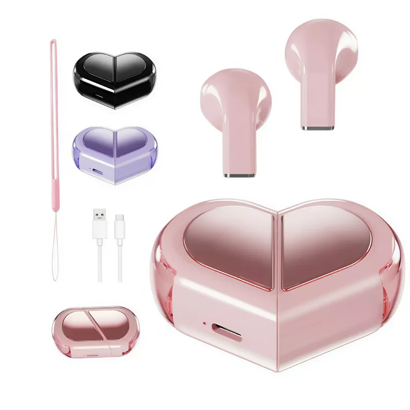 Новые креативные наушники K520 Love, поворотные, шумоподавление, беспроводные Bluetooth внутриканальные TWS стерео