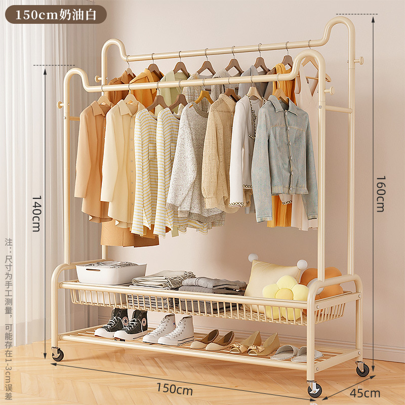 업그레이드 된 더블로드-150cm-크림 화이트