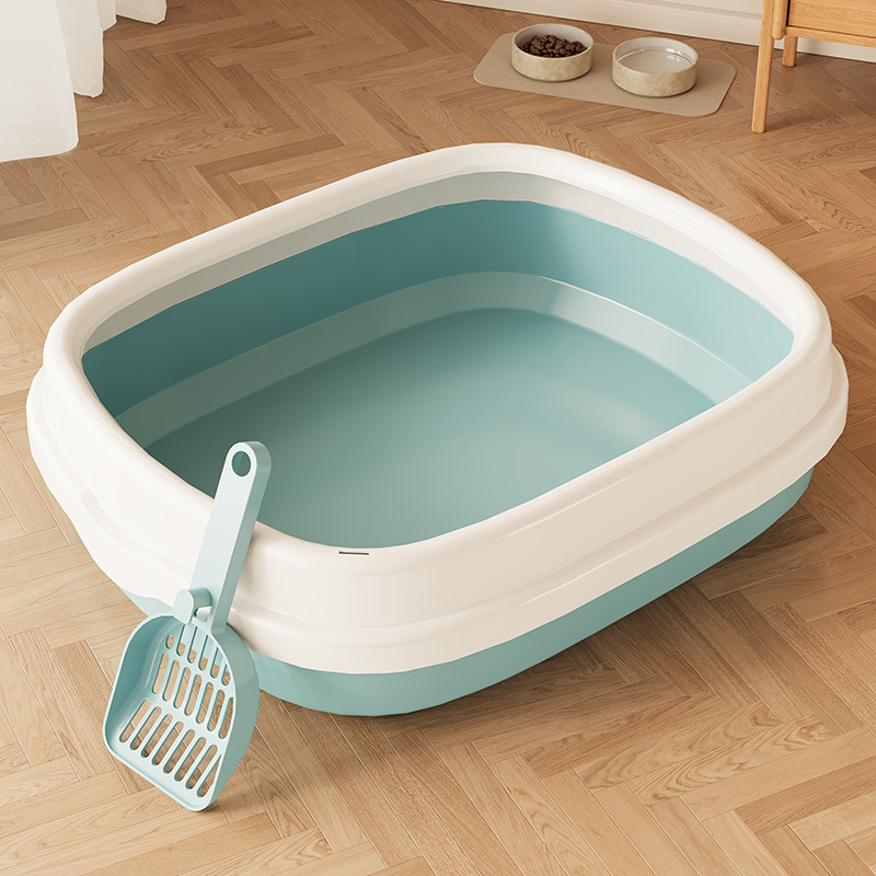 하늘색 [무료 고양이 쓰레기 국자]