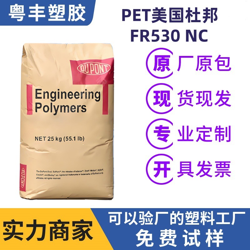 PET美国杜邦 FR530 NC 工程塑料 电绝缘化学稳定性 汽车工业原料