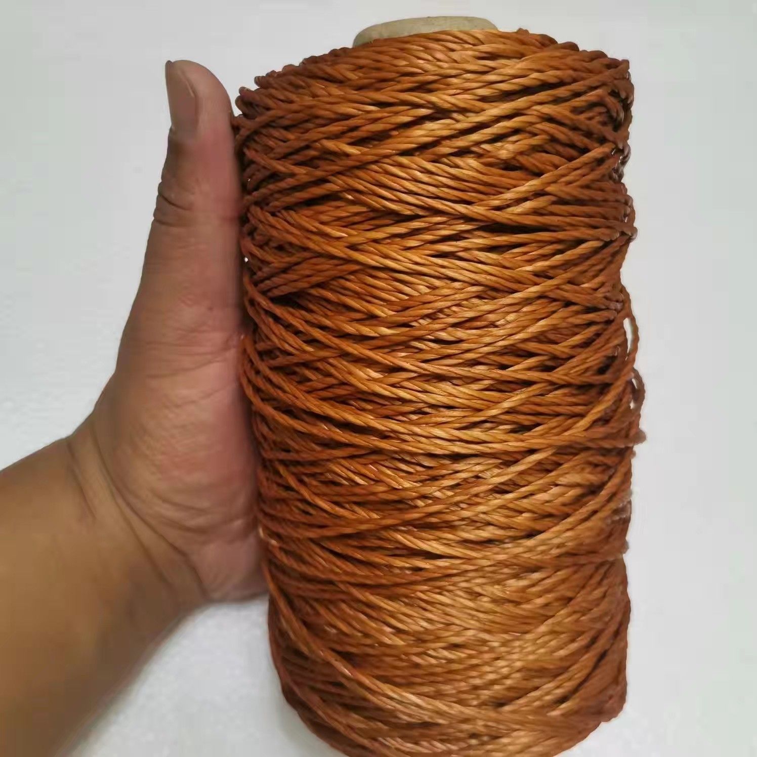 다크 브라운 1.5mm 3 가닥 약 300 미터 길이 약 1kg