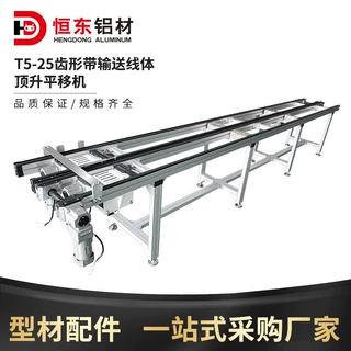 T5-25齿形带输送线体顶升平移机/托盘输送线/定制同步带输送线