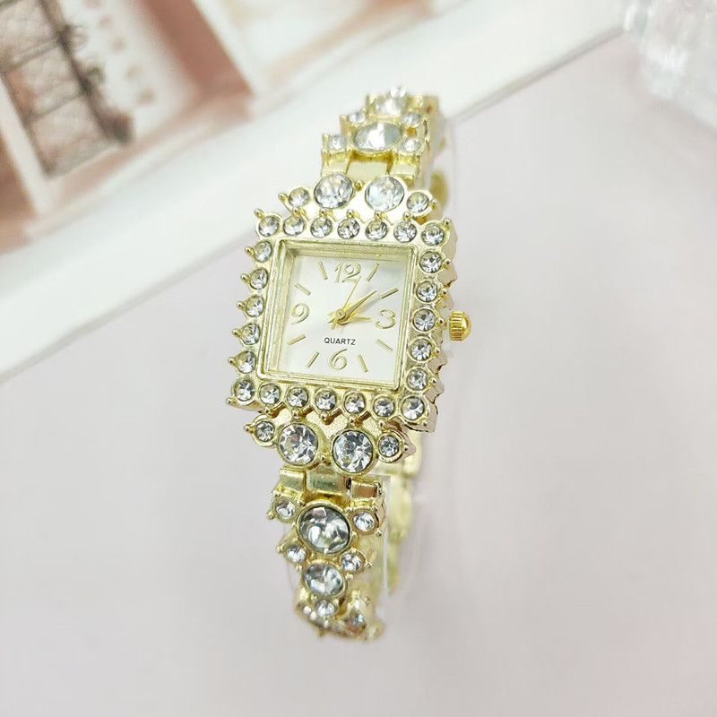 fashionable square swiss watch