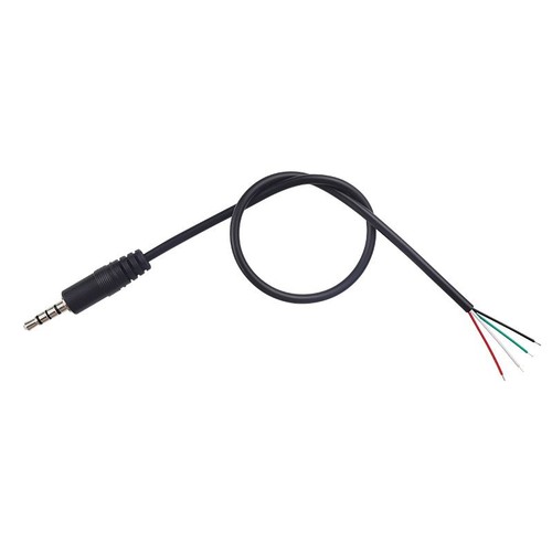 Wholesale 3.5mm Stereo Audio Cable with 3.4-Pole Aux Audio Cable, 3/4 Section Speaker Playback Headphone Recording Cable