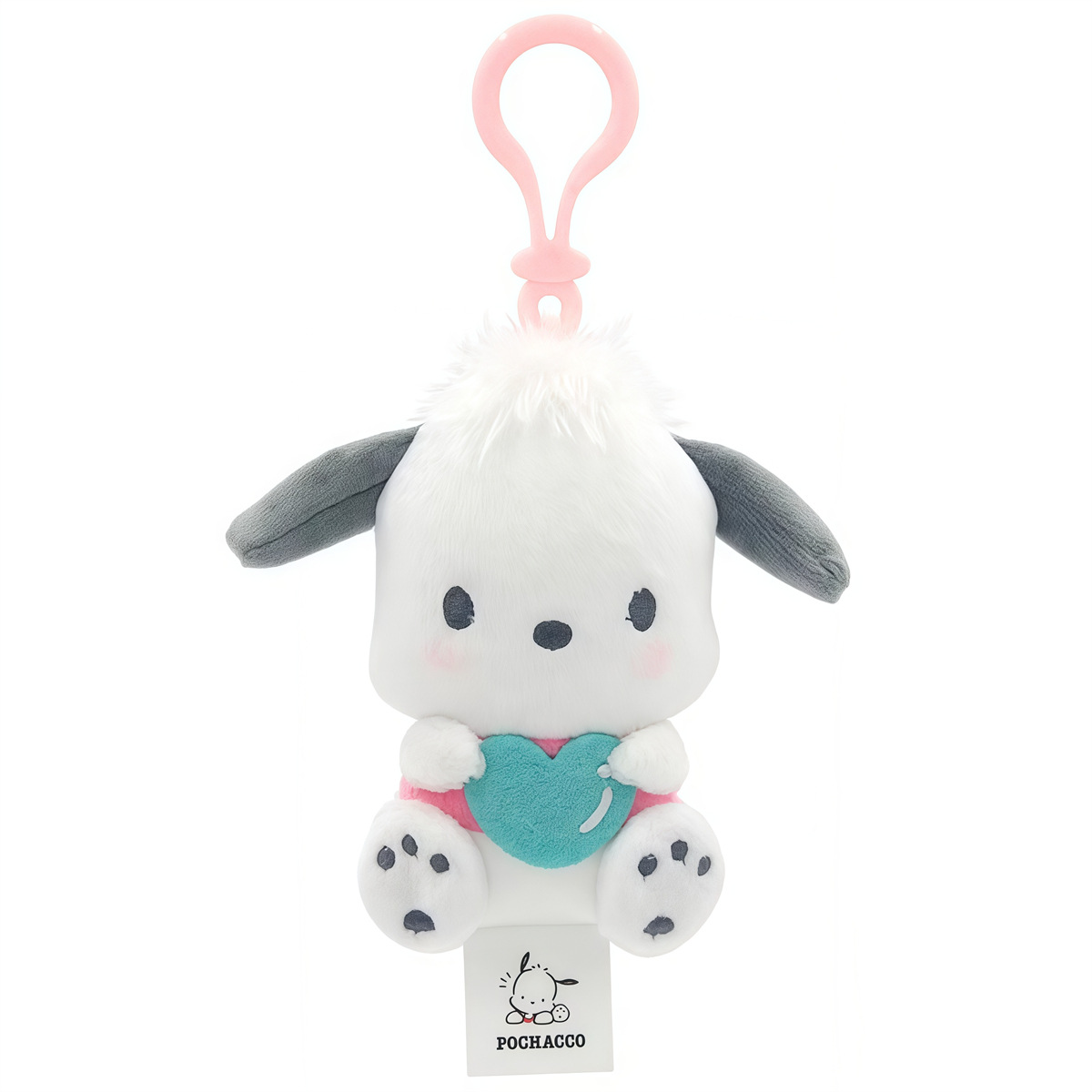 Sanrio autenticado HelloKitty Melody Coulomey perro de orejas grandes abrazar amor muñeca de peluche colgante