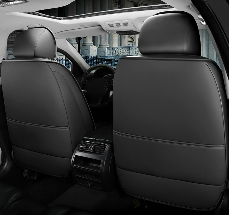 Cross-Border Full Leather Car Seat Covers, Universal Car Seat Cushions for All Seasons, Fully Enclosed Car Seat Cushions