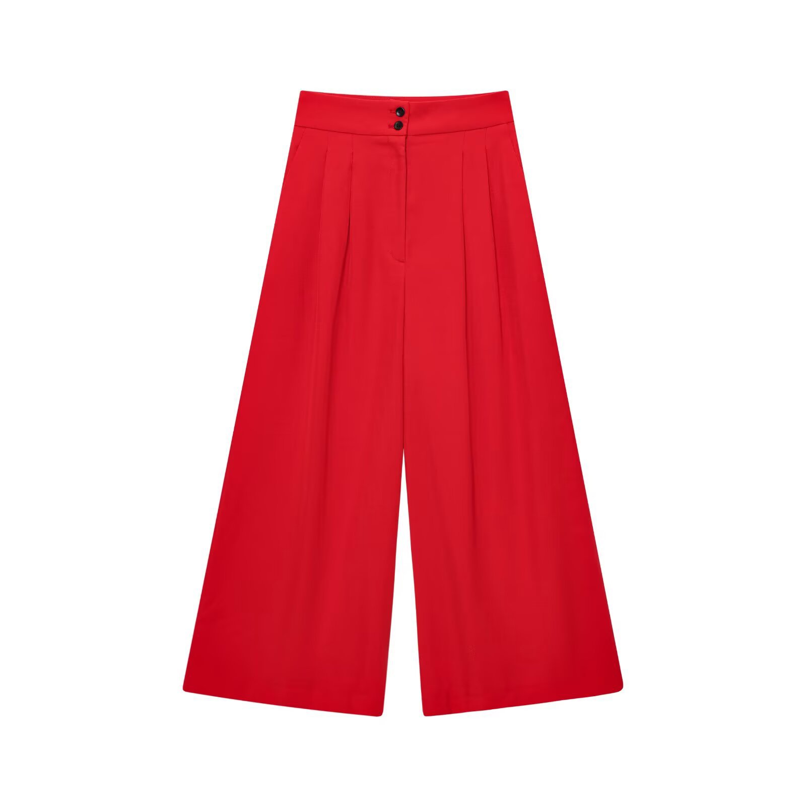 Cross-border Foreign Trade Women's Clothing 2025 Summer European And American Style V-neck Tie Top + Pleated Pants Set_ecoleips.com