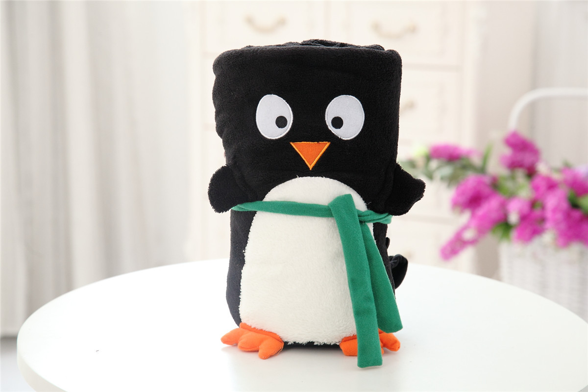 Santa Claus ELK muñeco de nieve plegable almuerzo rollo manta decoración del hogar de Navidad aire acondicionado coral manta de lana