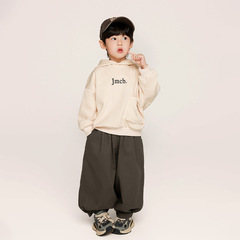 暢果童裝男童衛衣春秋新款秋裝中小童兒童韓系連帽上衣春秋長袖