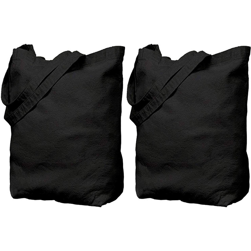 厂家直供丝印有底无侧购物袋可定制手提袋子大容量户外日常帆布包