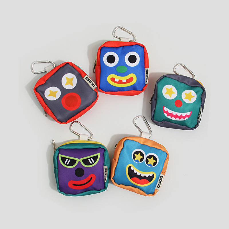 Cartoon Creative Coin Purse Pendant Portable Mini Bag Small Hanging Bag Universal Phone Case Niche Versatile Convenient Anti-Loss